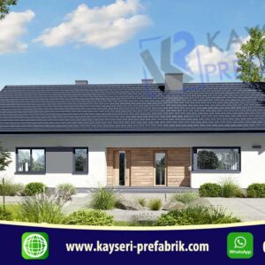 120 mt2 Butik Prefabrik Villa