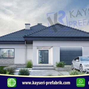 145 mt2 Butik Prefabrik Villa